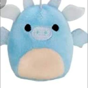 Squishmallow- mini blue dragon